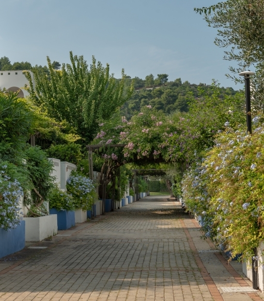L'ambiente mediterraneo del villaggio Maritalia