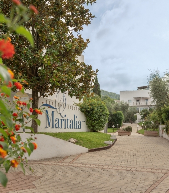 Ingresso all'Hotel Club Village Maritalia