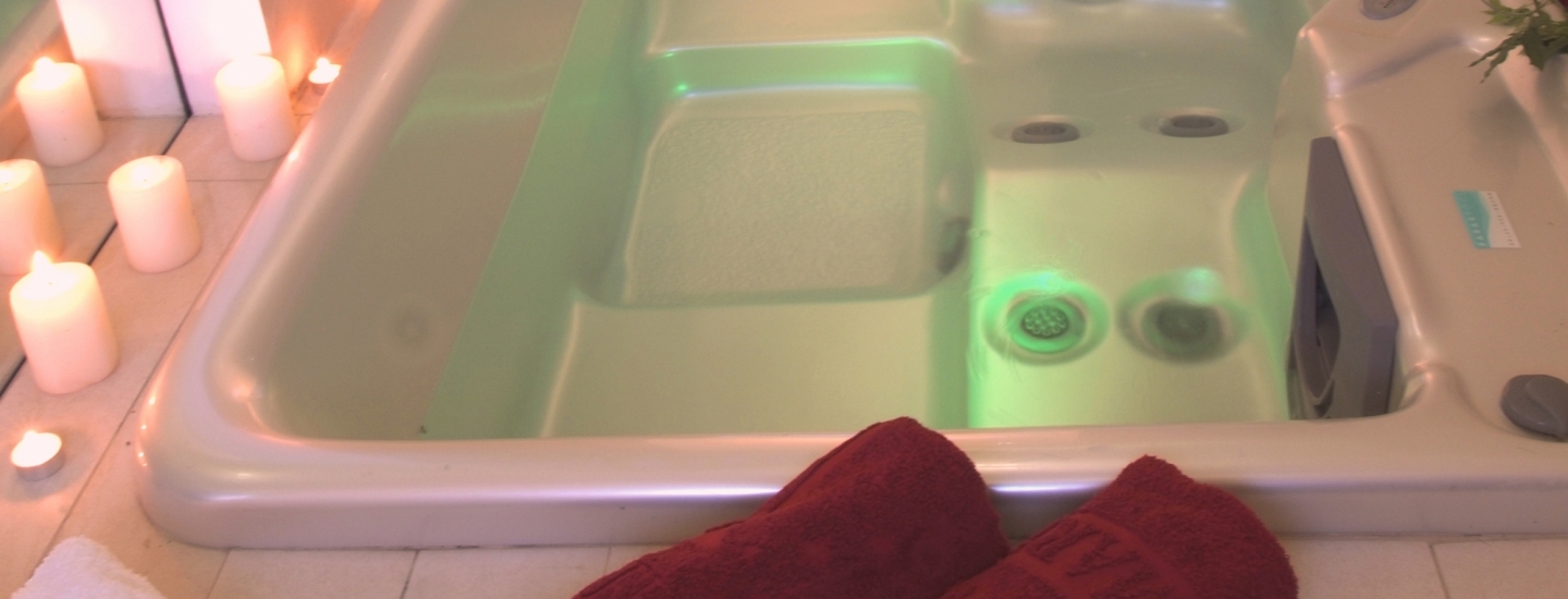 Vasca idromassaggio Jacuzzi nella Suite